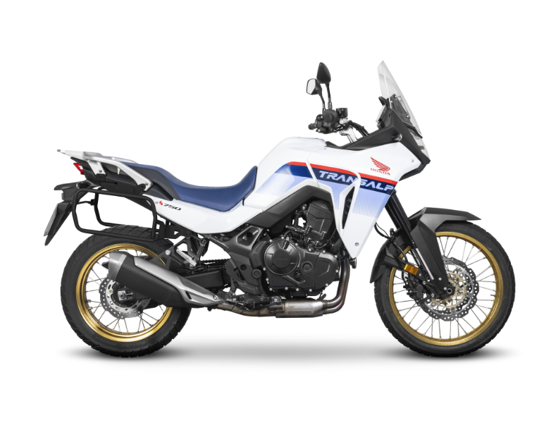 Honda transalp 750 4p system attacco laterale valigie 2023 2026