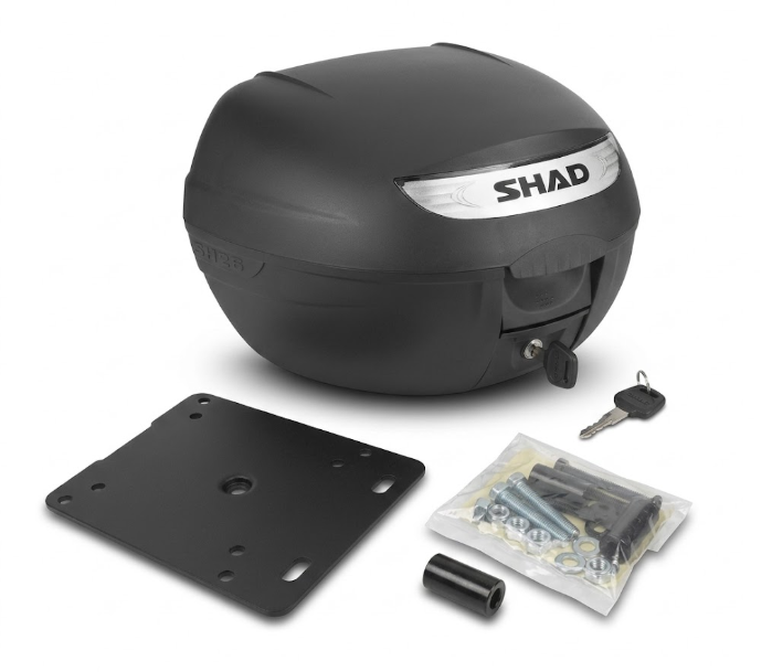 Piaggio liberty 50 kit bauletto shad sh26 + attacco specifico 2005 2019