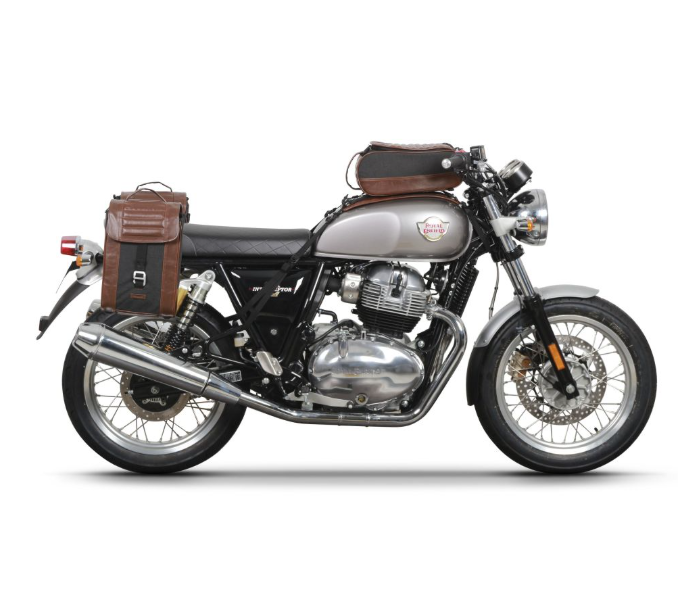 Royal enfield interceptor 650 kit portapacchi + borse laterali 2019 2026