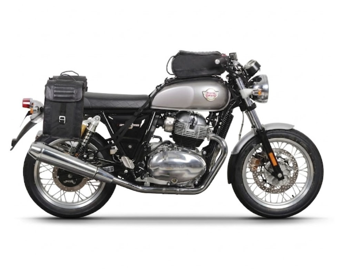 Royal enfield interceptor 650 kit portapacchi + borse laterali 2019 2026