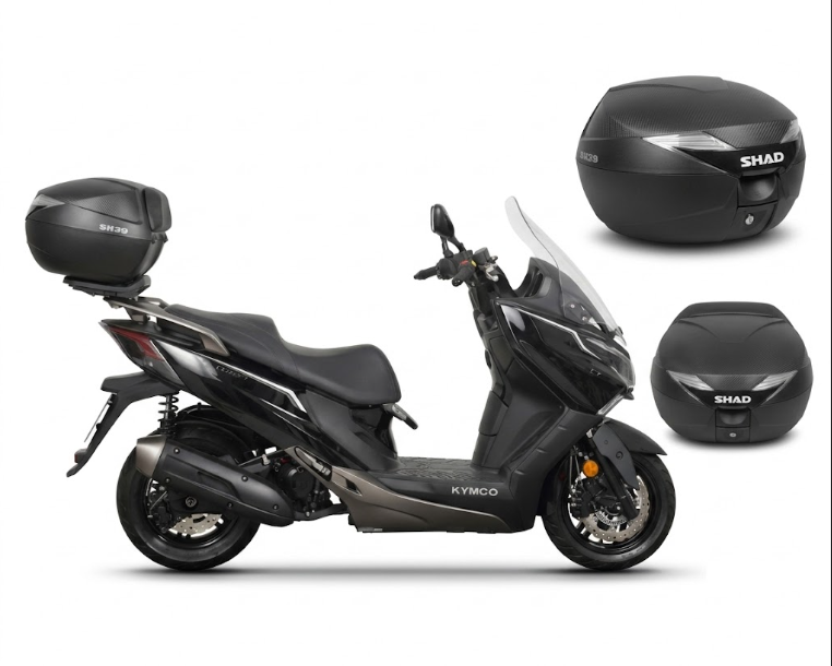 Kymco x-town 125i 125 kit bauletto sh39 + attacco + schienalino 2022 2025