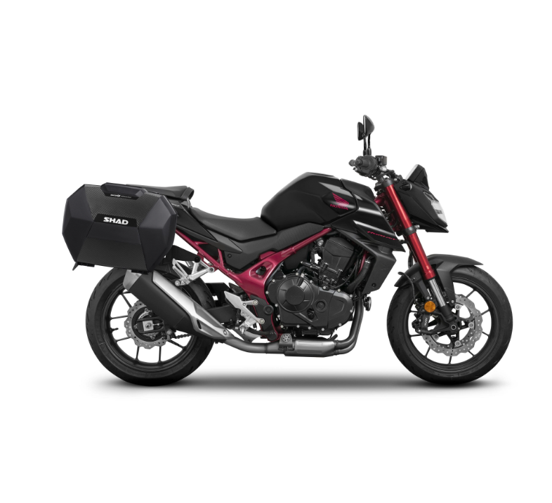 Honda cb750 hornet 750 valigie laterali espandibili + attacco laterale 2023 2026