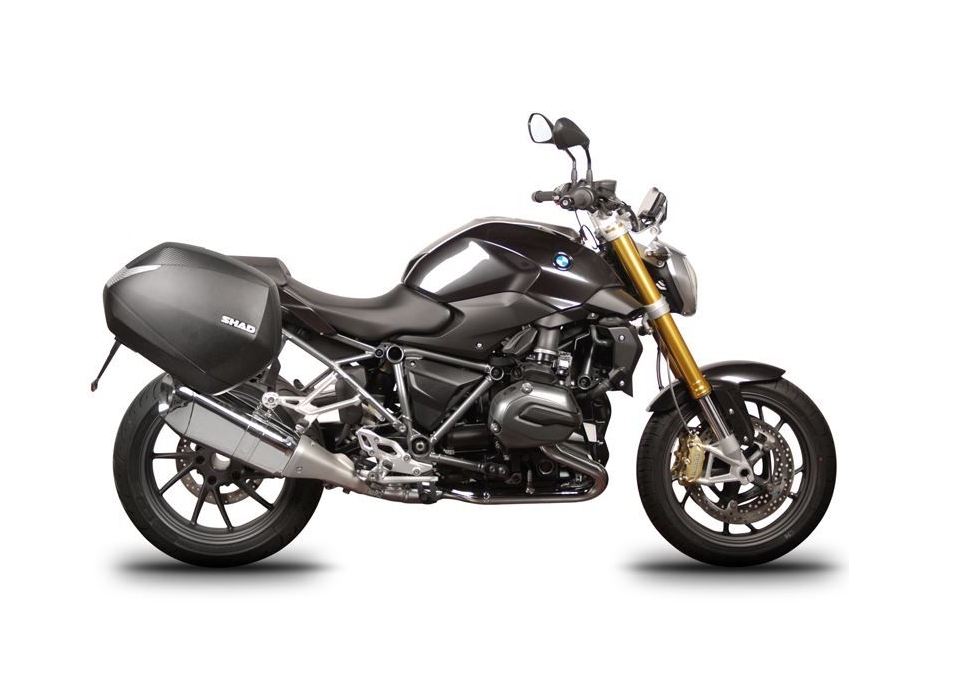 Bmw r 1200 r / rs 1200 valigie + 3p system attacco laterale 2015 2019
