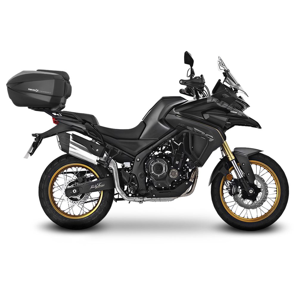 Voge 525 dsx black knig 525 kit piastra attacco + bauletto espandibile 2024 2026