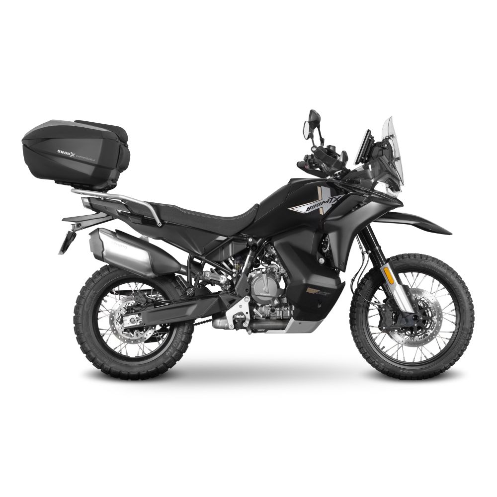 Cfmoto 450 mt 450 piastra attacco + bauletto espandibile 2023 2026