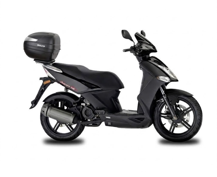 Kymco agility 4t r16 50 piastra attacco + bauletto sh29 2014 2026