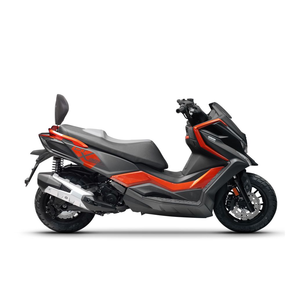 Kymco dtx 125 / 300 / 350 kit fissaggio schienalino + cuscino 2021 2026