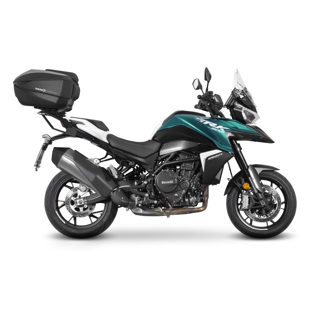Benelli trk 902 xplorer n.d kit piastra + bauletto sh58x espandibile 2026 2026