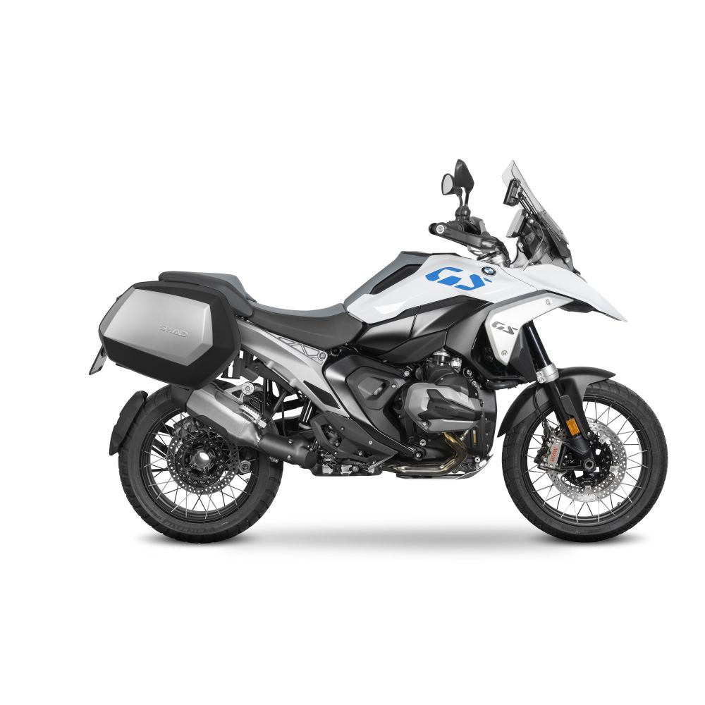 Bmw r 1300 gs 1300 kit 3p system staffe + valigie cover alluminio 2023 2026