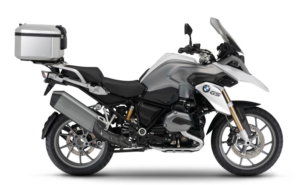 Bmw r1200gs 1170 kit piastra + attacco + bauletto tr48 2013 2019