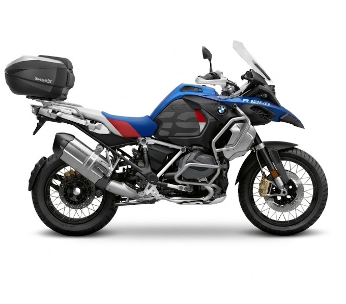 Bmw r1200gs 1170 kit piastra staffa + bauletto espandibile 2013 2019