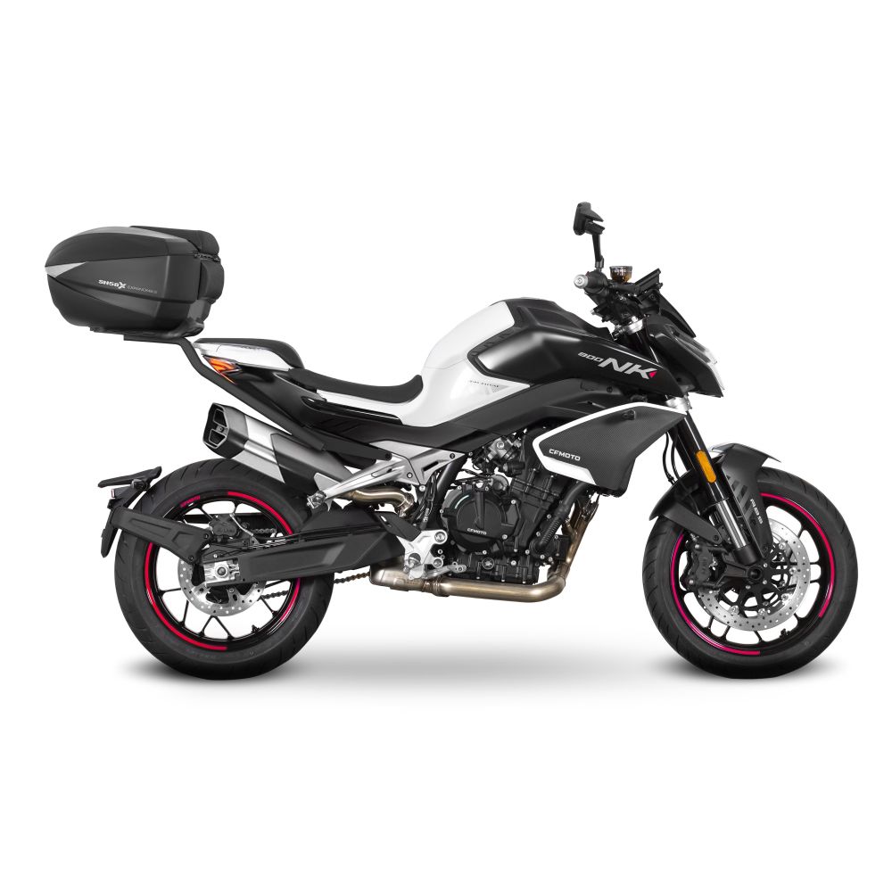 Cfmoto 800 nk / sport / adv 800 kit piastra + bauletto espandibile 2023 2026