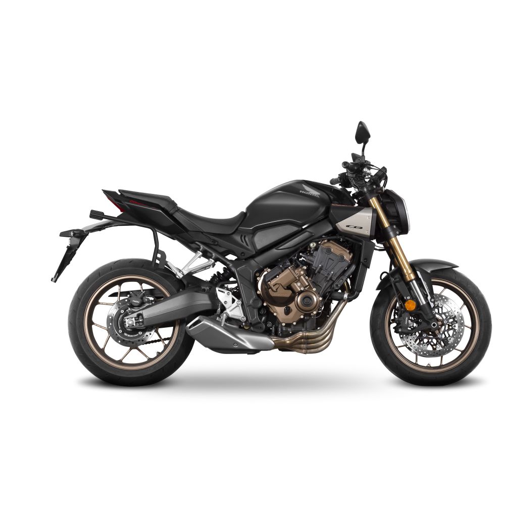 Honda cb650r 650 3p system attacco laterale valigie 2024 2026