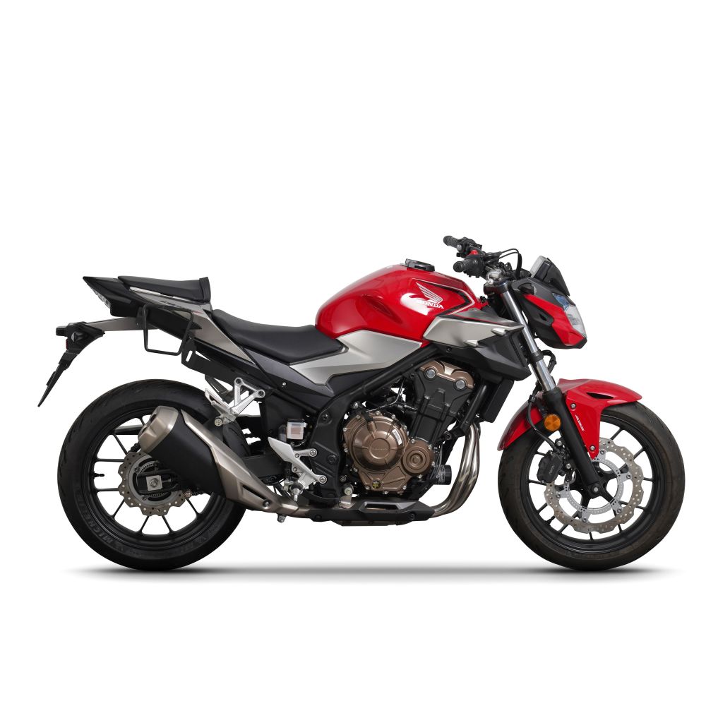 Honda cb500f 500 attacco staffe borse valigie laterali 2019 2026