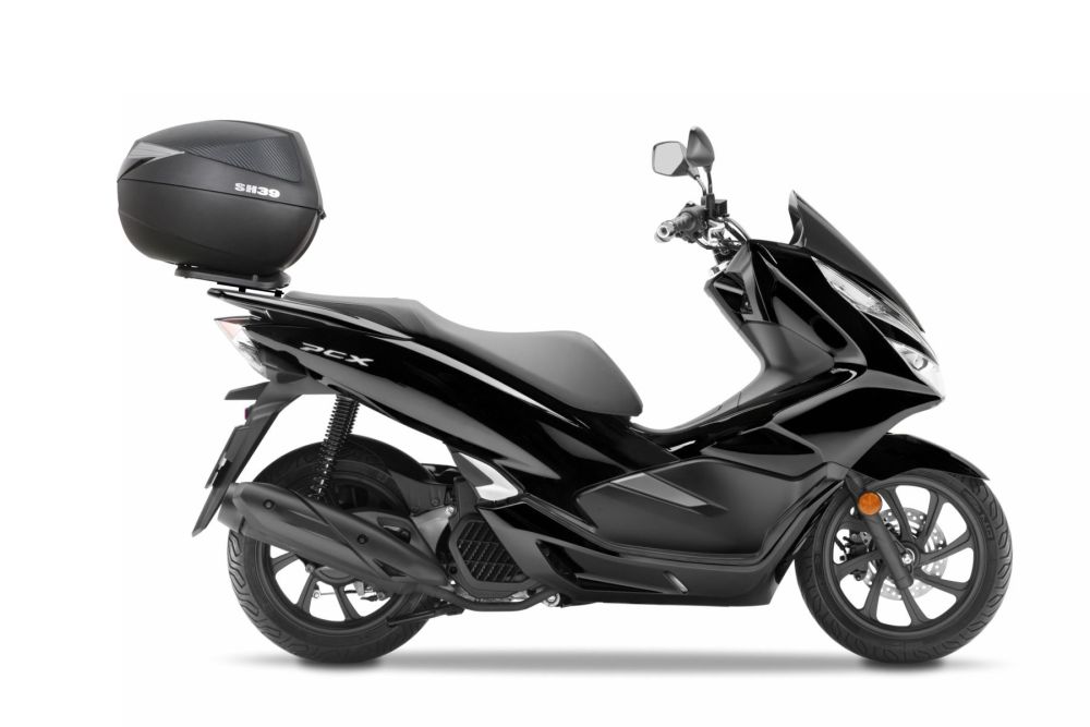 Honda pcx 125 125 kit piastra staffa + bauletto sh39 2010 2026