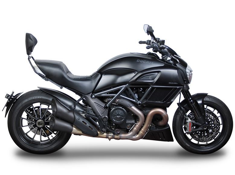 Ducati diavel 1200 1200 kit fissaggio + schienalino cuscino 2012 2018