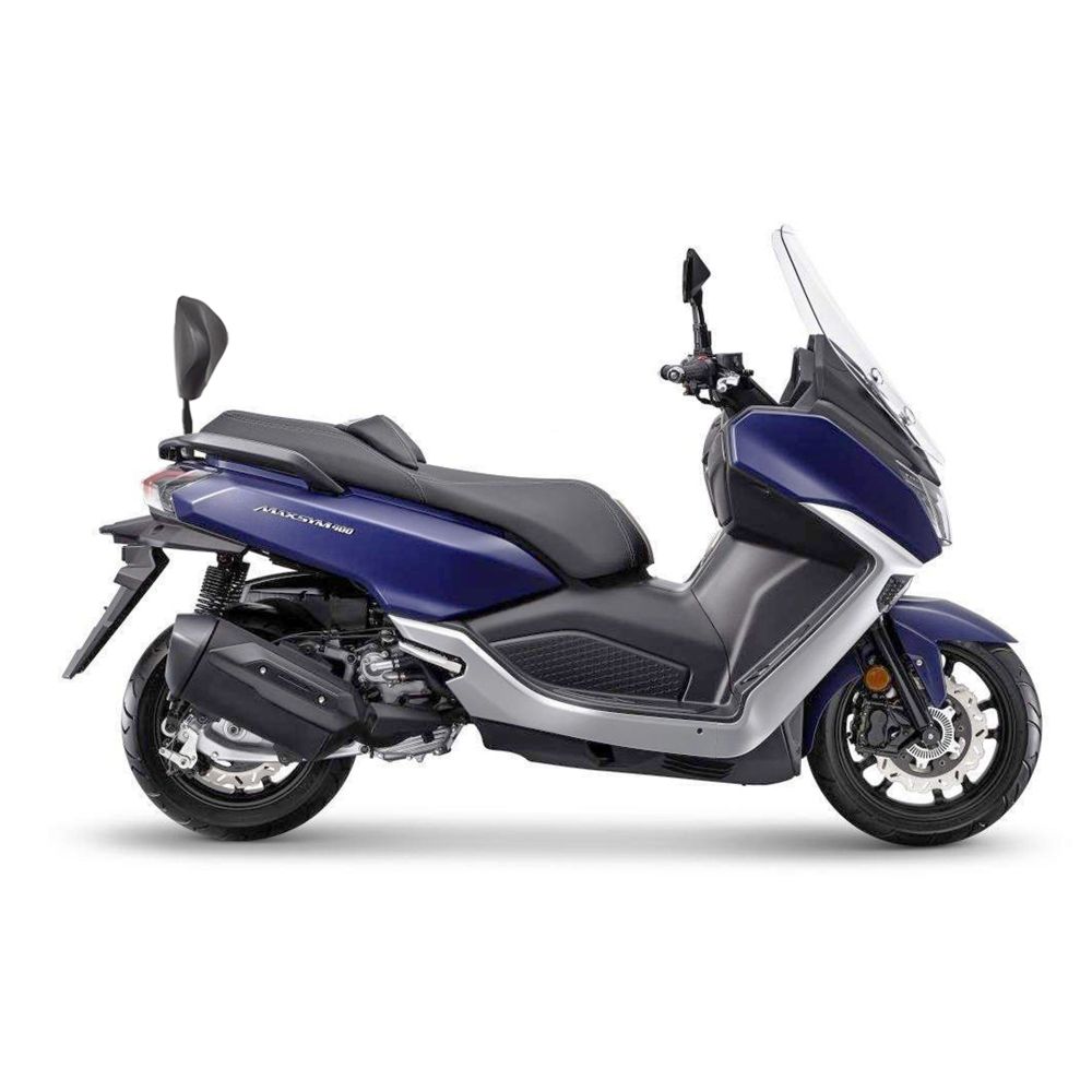 Sym maxsym 400 400 kit fissaggio + schienalino cuscino 2021 2023