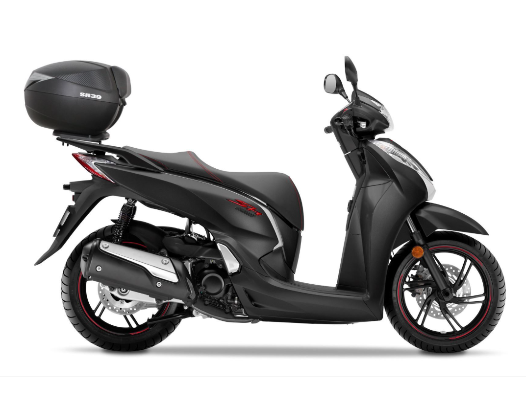 Honda sh 300 kit bauletto sh39 + portapacchi 2019 2020