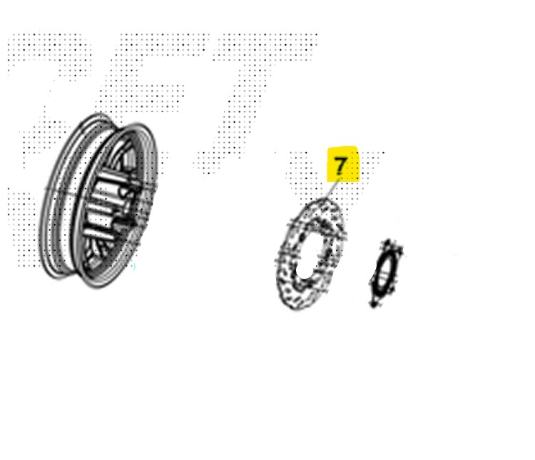 Sym joymax z 300 disco freno anteriore 2025 2025 ly30wa-eu