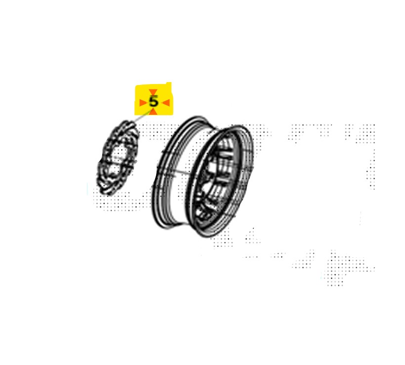 Sym joymax z 300 disco freno posteriore 2025 2025 ly30wa-eu