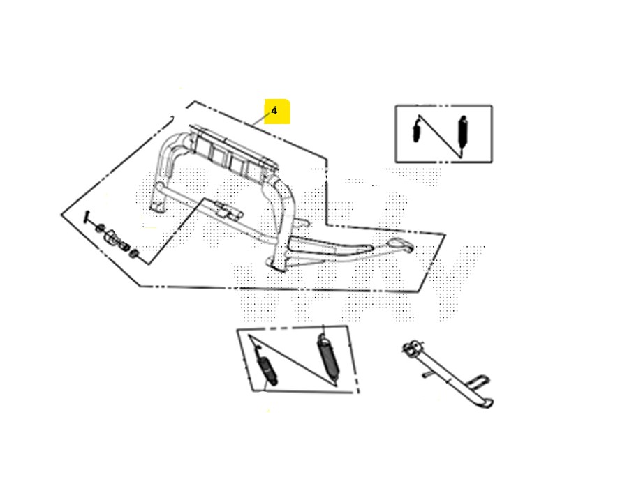 Sym adx 300 cavalletto centrale 2024 2024 tea30t1cn-eu