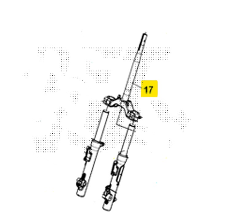Sym adx 300 cristo piastra forcella anteriore 2024 2024 tea30t1cn-eu