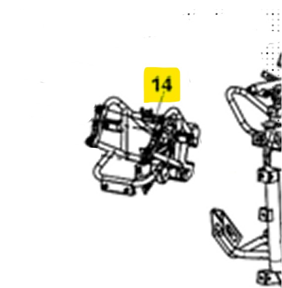 Sym adx 300 telaietto supporto scudo anteriore 2024 2024 tea30t1cn-eu