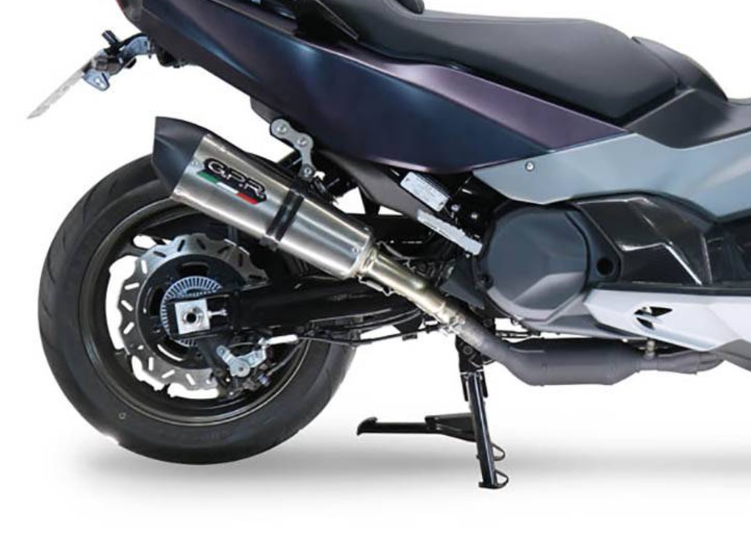Sym maxsym tl 508 500 terminale scarico marmitta gpr titanium 2021 2021 tl50w1-eu